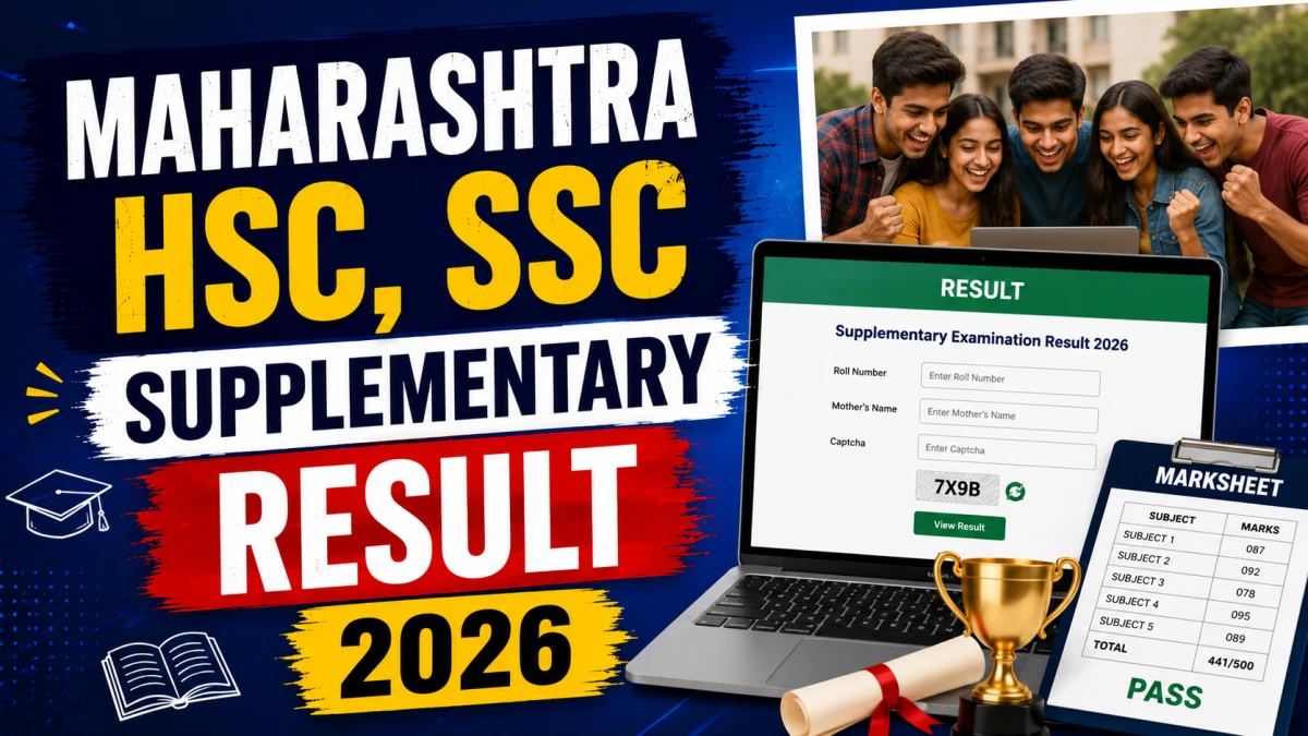 Maharashtra SSC & HSC Supplementary Result 2026 Out