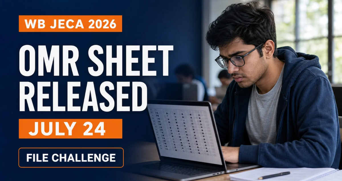 WB JECA 2026 OMR Sheets Released for Candidate Review