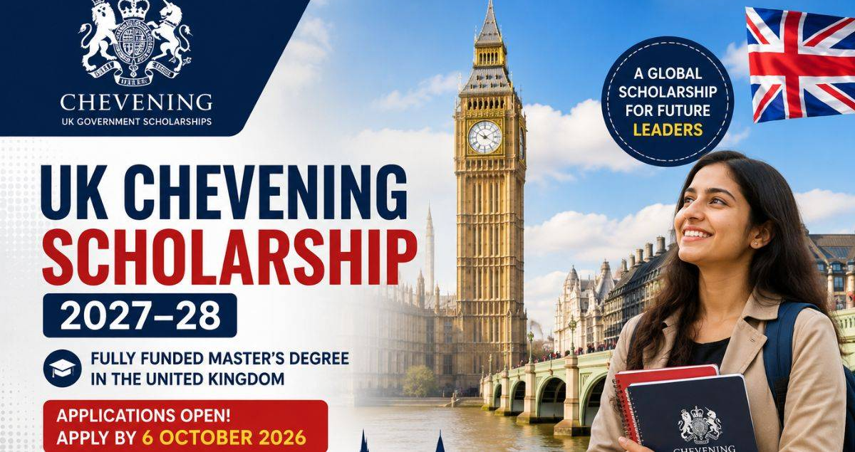 Chevening Scholarship 2027-28: Eligibility, Deadline & Details