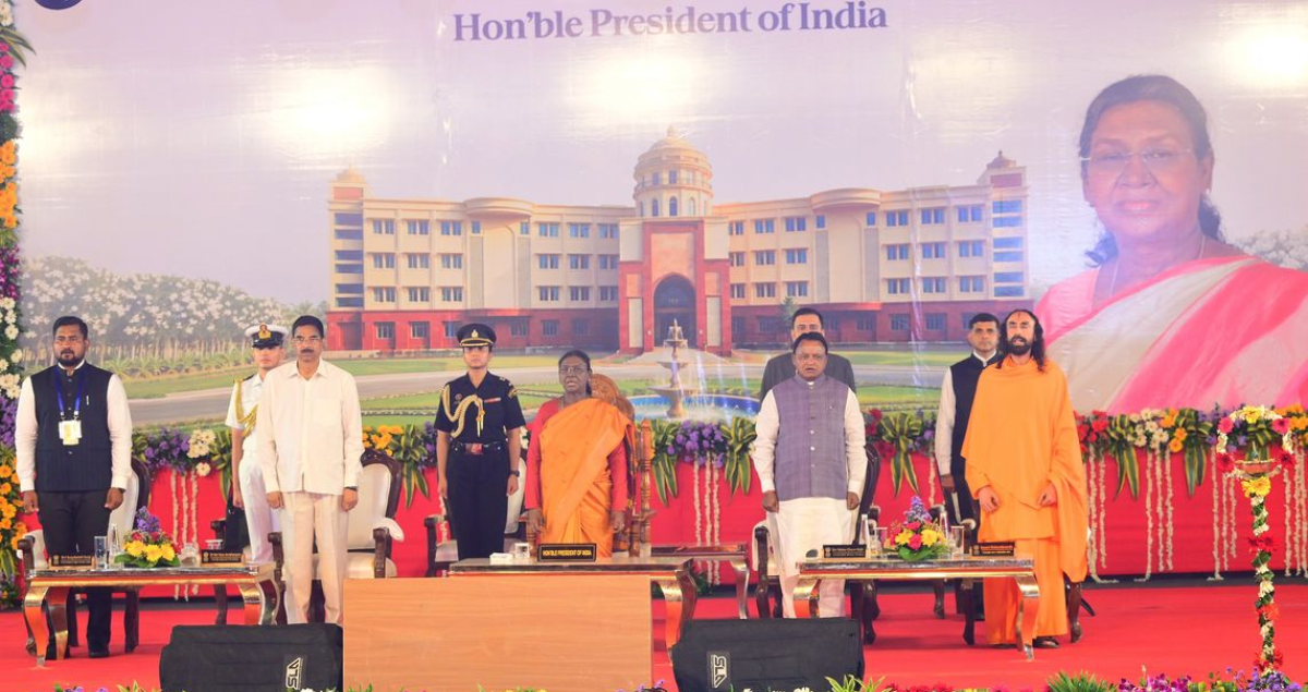 President Murmu Inaugurates Jagadguru Kripalu University